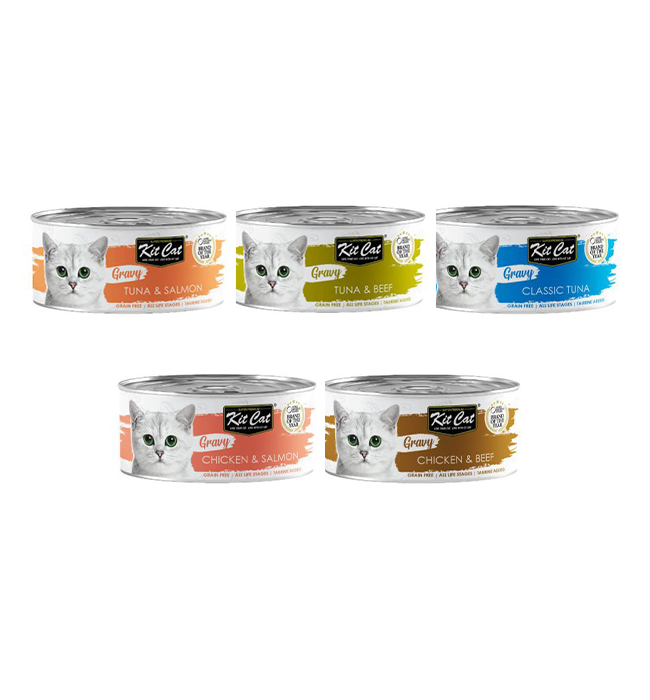 Kit Cat Gravy Canned Food 70g Pet Culture PH