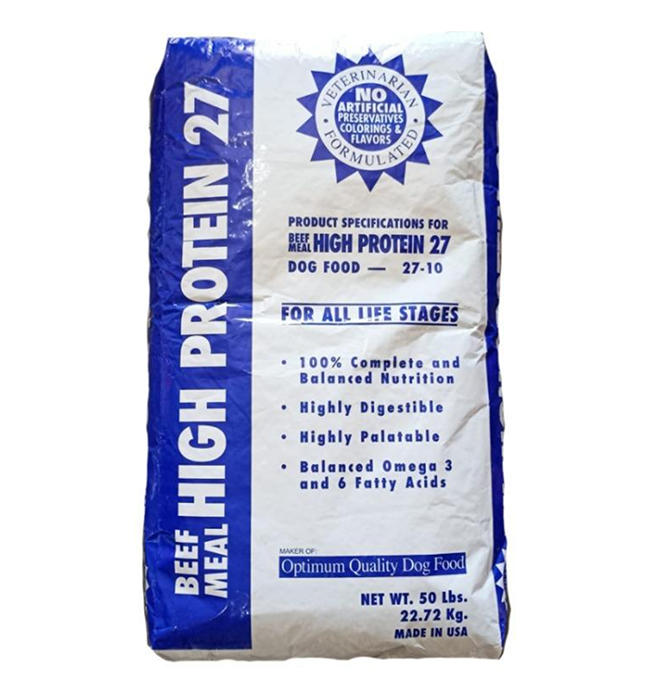 Beef meal high 2025 protein dog food