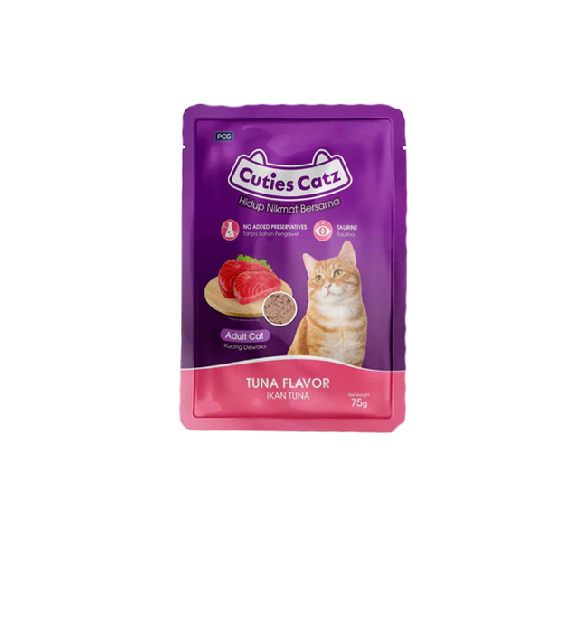 Cuties Catz Pouch 75g