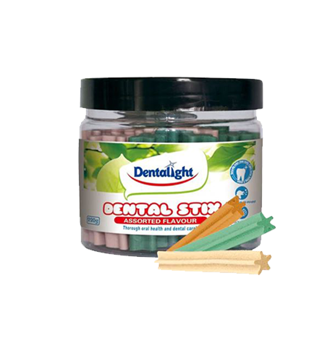 Dentalight Dental Stix & Star Dog Treats