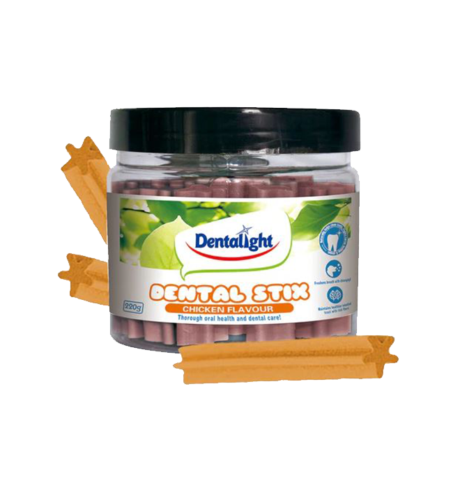 Dentalight Dental Stix & Star Dog Treats