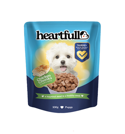 Heartfull  Pouch 100g Dog Wet Food