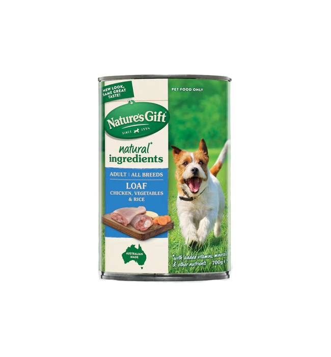 Nature's Gift Dog Can Wet Food for All Breeds 700g