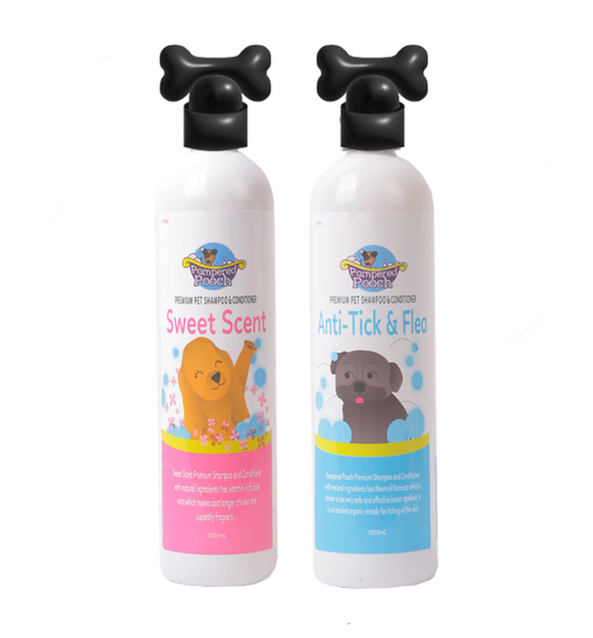 Pampered Pooch Dog Shampoo 1000ml