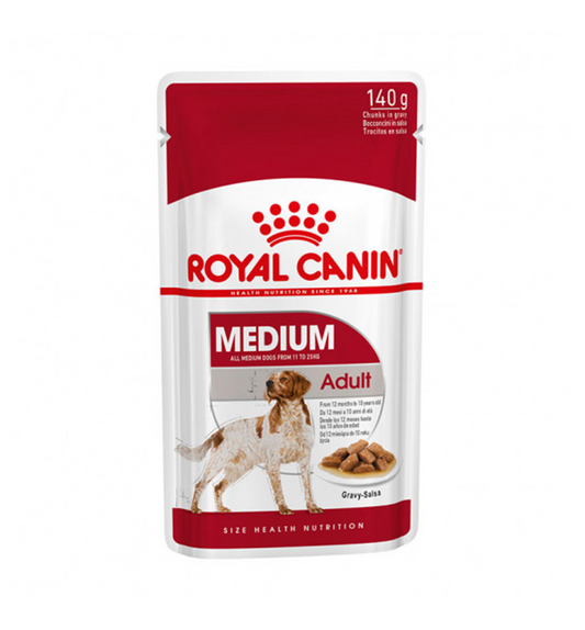 Royal Canin Medium Adult Dog Wet Food 140g