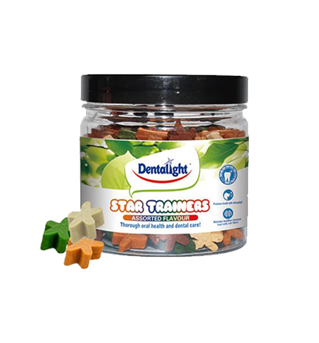 Dentalight Dental Stix & Star Dog Treats