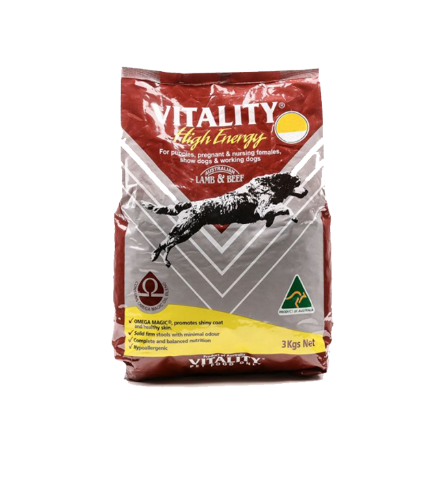 Vitality high energy on sale puppy