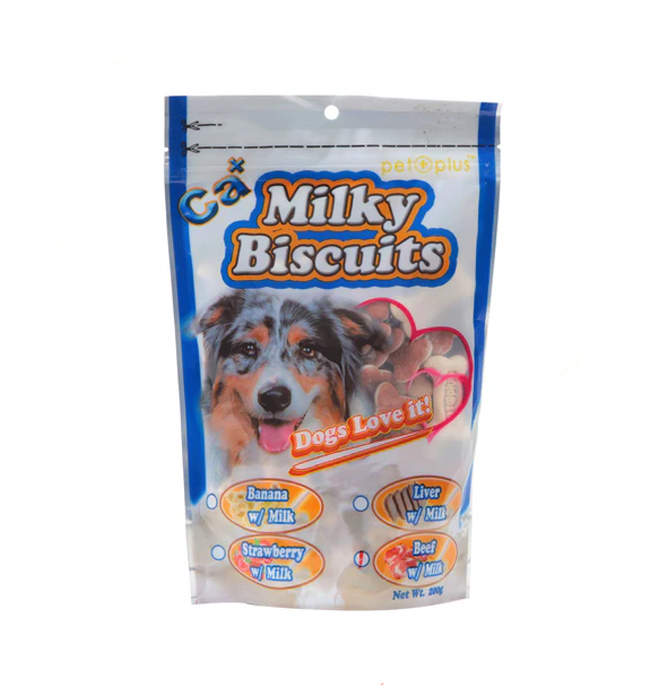 Pet Plus Milky Biscuit 70g & 200g